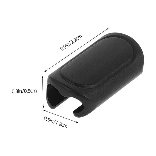 Cycle Brake Clamp Black Plastic Durable Construction for Broad Compatibility