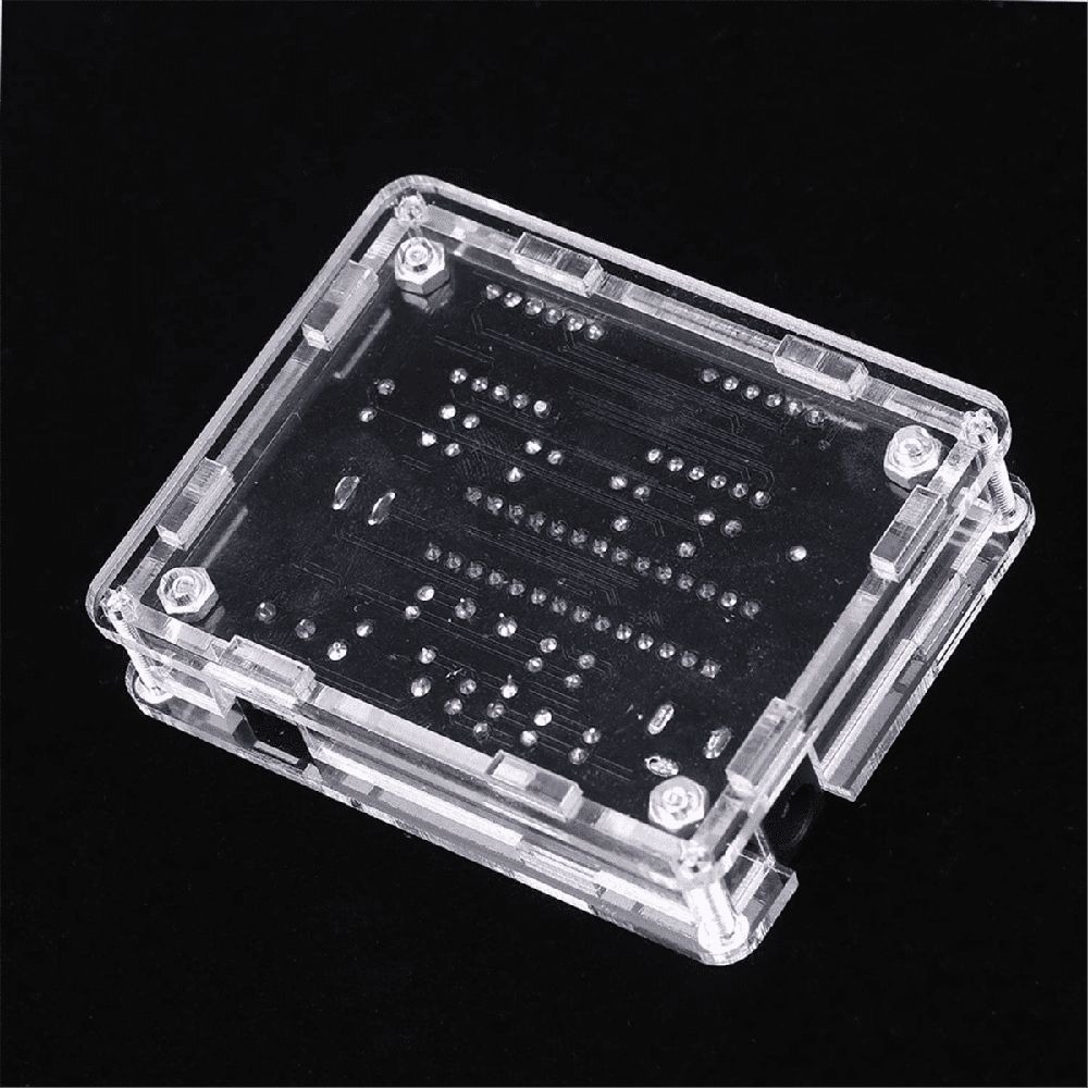 Frequency Meter,10MHz Frequency Meter DIY Kit Frequency Counter AVR Frequency with Shell Counter 0.000 001Hz Resolution