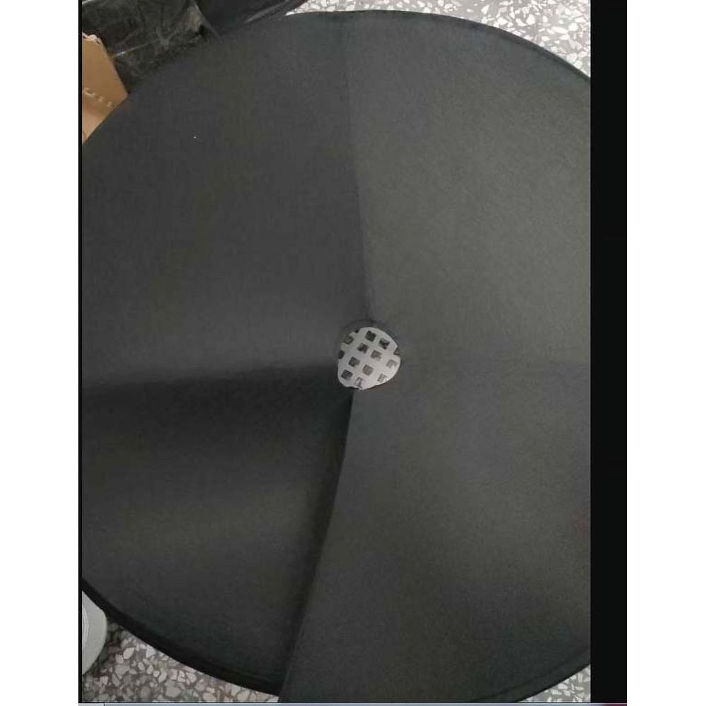 Non Woven Tree Mulch Ring Thickened Tree Protector Mat, 24.4 Inch Reusable Tree Mat Round Fabric Tree Barrier Barrier Mats for Control Plant Protection (Black,1Pcs)