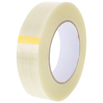 White Fiberglass Construction Tape 1Pc , Tear Resistant for Repairs and Heavy Duty Use