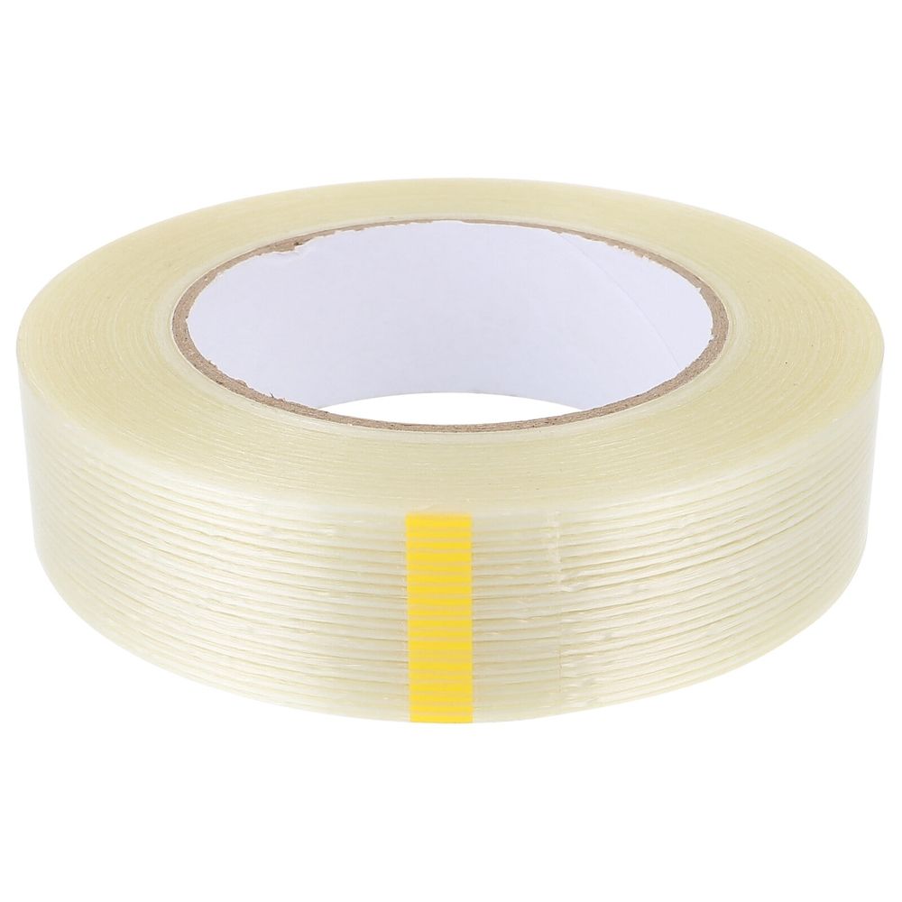 White Fiberglass Construction Tape 1Pc , Tear Resistant for Repairs and Heavy Duty Use