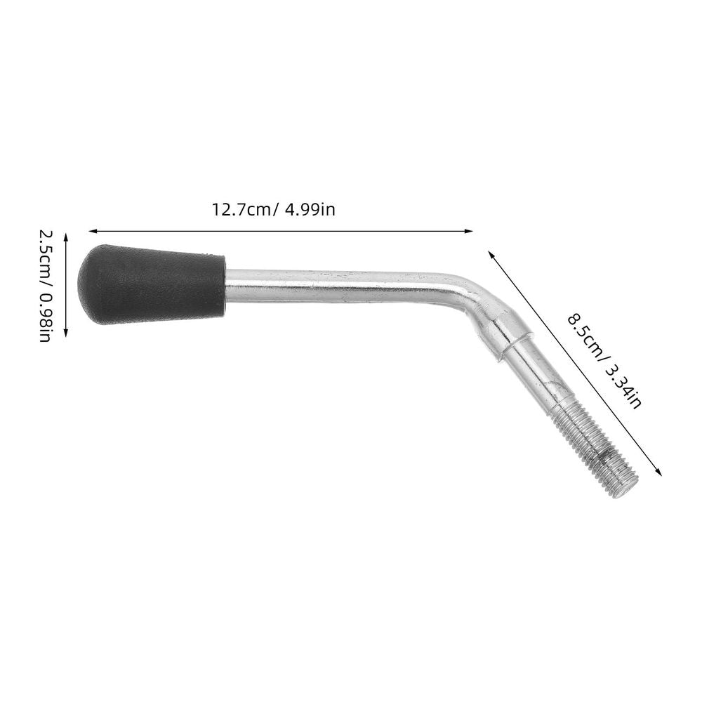 Metal Bench Drill Locking Screw with 12mm Thread and 60mm Length