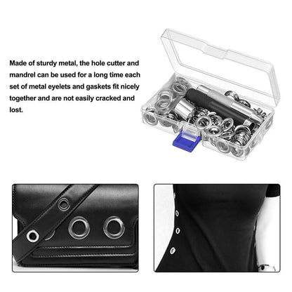 Eyelet Tool Set Grommet Kit +100 eyelets For DIY Parts  AU Sheath Z7Z1