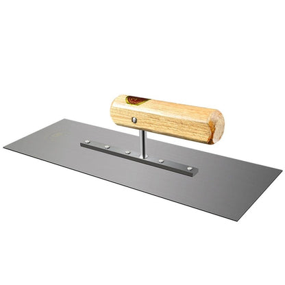 Manganese Steel Bricklaying Trowel 1-Pack with Finishing Edge for Masonry, Construction, and Building Work