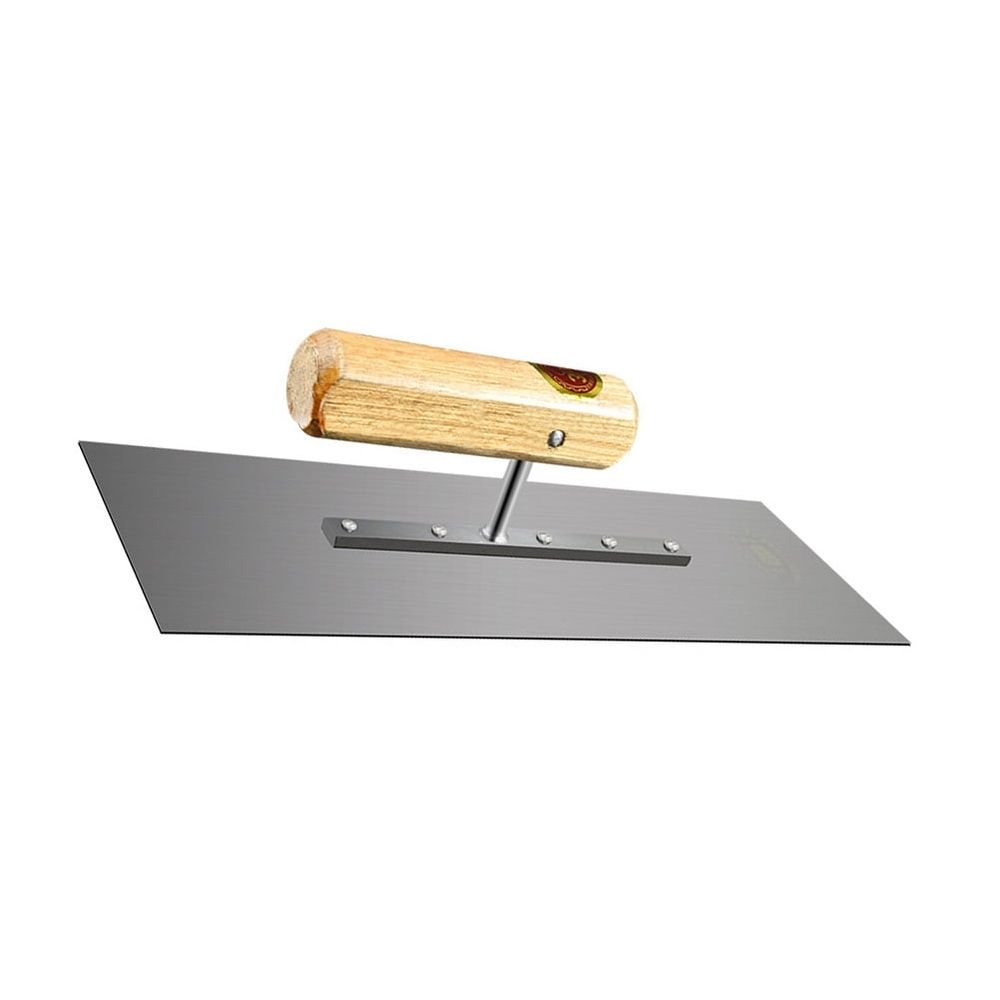 Manganese Steel Bricklaying Trowel 1-Pack with Finishing Edge for Masonry, Construction, and Building Work