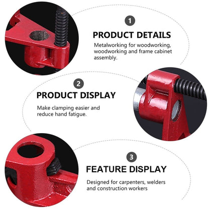 Heavy Duty Woodworking and Metalworking Clamp Set, Frame Clamps for Wood Assembly, Projects and Workshop Use