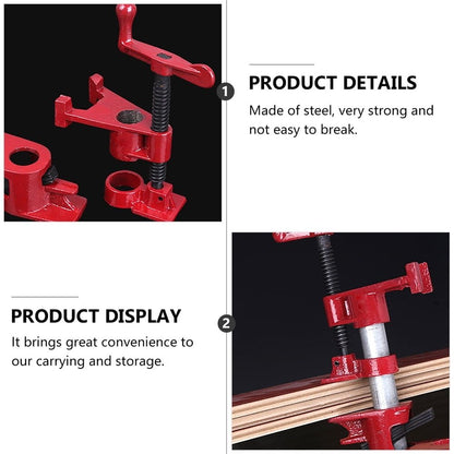 Heavy Duty Woodworking and Metalworking Clamp Set, Frame Clamps for Wood Assembly, Projects and Workshop Use