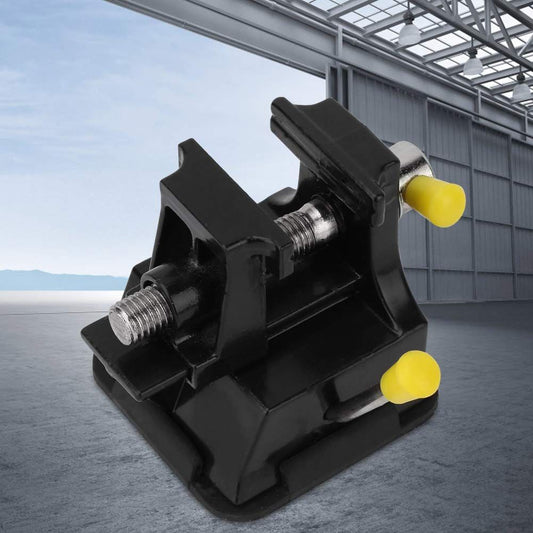 Mini Bench Vice, Small Flat Table Jaw Bench, Aluminum Alloy Opening Parallel Table Vise, Suction Cup Bottom Drill Press Vice