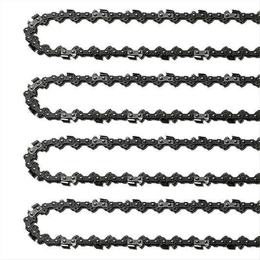 14 Inch Low Profile Chainsaw Chain, 52 Drive Links for Chicago(4-Pack)
