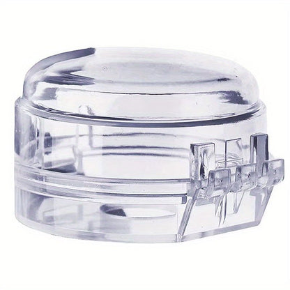 Safe Oven Lock Cover, Gas Stove Knob Cover, Household Kitchen Switch Protection Tool Protector 4pcs Transparent