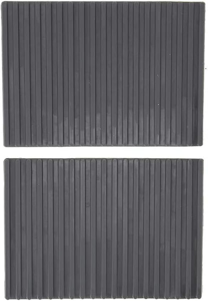 Small Soldering Mat 2pcs, Rubber Repair Work 4.1x5.6in Heat Resistant Antislip Station Pad Watch Tools Storage for Repairing Maintenance