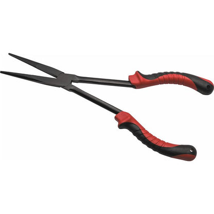 Multi-functional Fishing Pliers - Long Nose, Rust-proof & Anti-slip, Easy Hook Removal & Fish Control(Blue bending pliers）