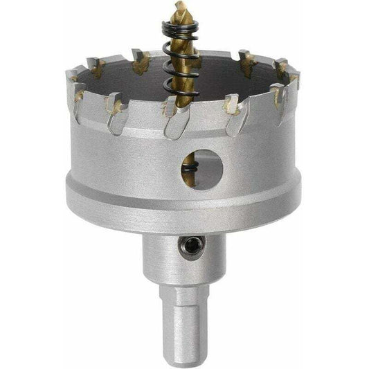Fraise Trepan in Carbure of Scies Cloches for Tole in Steel Stainless Pas of Limite of Rod Triangulaire Antiderapante, 60 mm