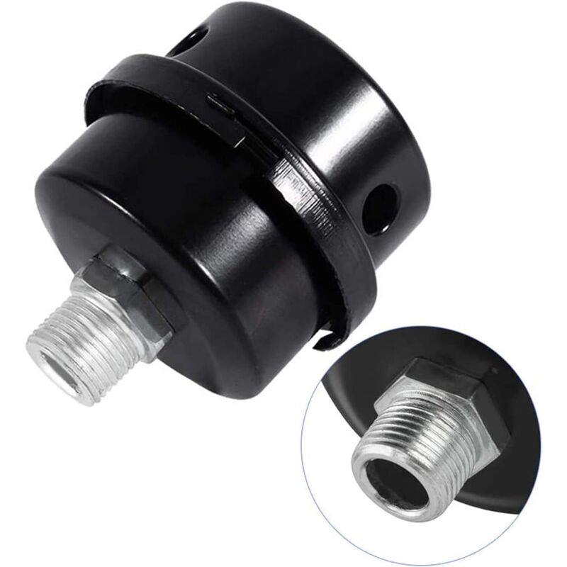 Pieces Air Filter Silencer, Air Compressor Filter Silencer, 3/8\" Air Compressor Filter 16mm