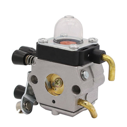 Carburetor for Stihl FS38 FS45 FS46 FS55 FS55r FS55rc FS74 FS75 FS80 FS85 KM55 HL45 KM55r, Lawn Mower Carburetor with Gaskets, Primer Bulbs and Spark Plugs