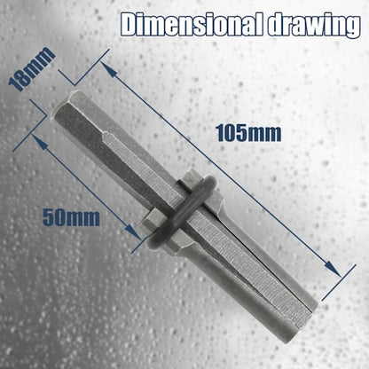 Wedge molds/Stone wedge for stone cracking 18 mm 5-pack