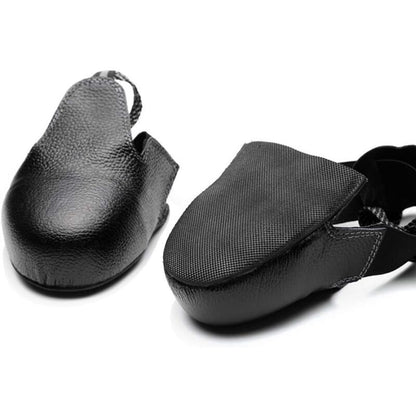 Leather Safety Shoe Covers Protective Work Overshoes, EU 36 to 46