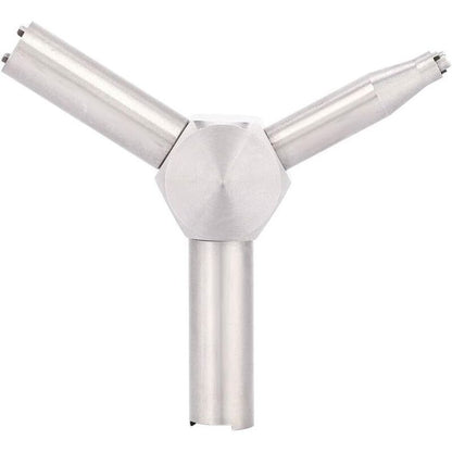 Element Valve Wrench Compatible with KSC WA Airsoft KSC Magazine Loader Removal Tool, Silver Triangular Valve Wrench
