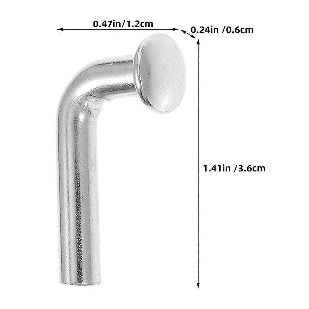 50 Pack Pallet Rack J Bolt Safety Pins, 6 mm