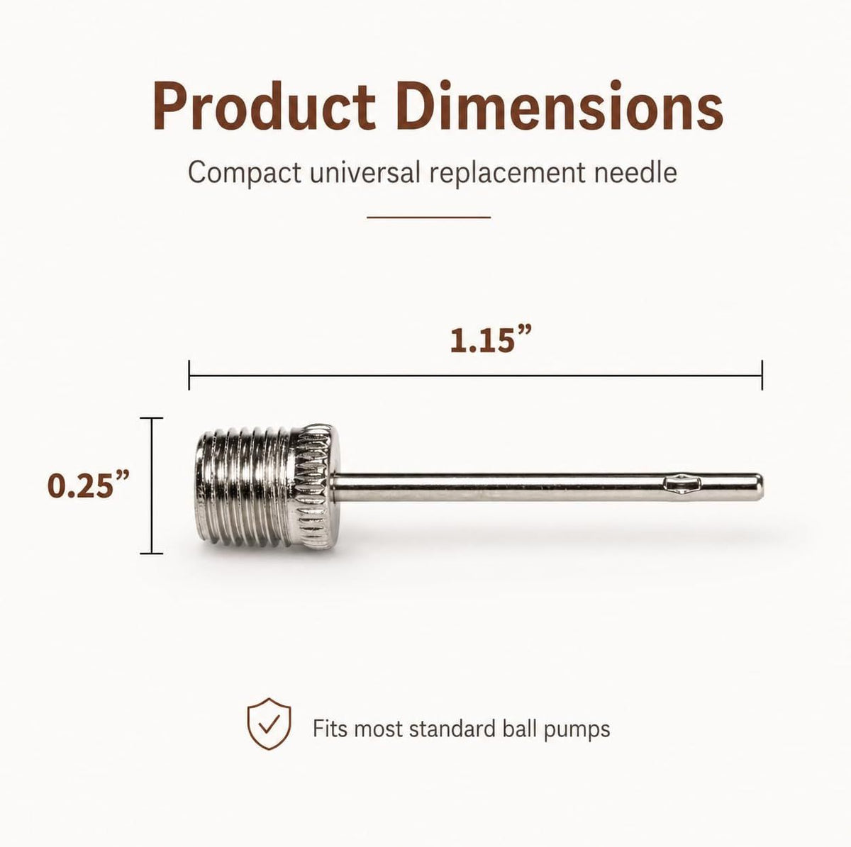 40pcs Ball Pump Needles, Stainless Steel Air Inflation Needle Kit with Storage Box for Basketball Football Soccer Ball