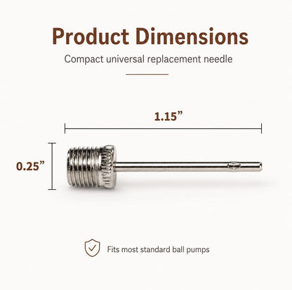 40pcs Ball Pump Needles, Stainless Steel Air Inflation Needle Kit with Storage Box for Basketball Football Soccer Ball
