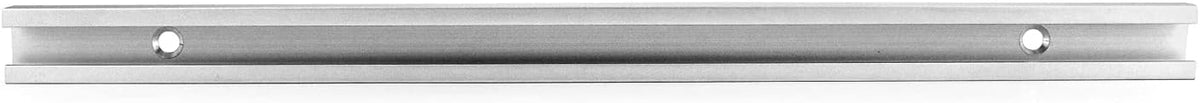 Aluminum T Track, 2 Pack 12 Inch Universal Double Cut Profile T Track, with Predrilled Mounting Holes and Screws, Woodworking and Fixtures, for Drill Press Table, Router Table