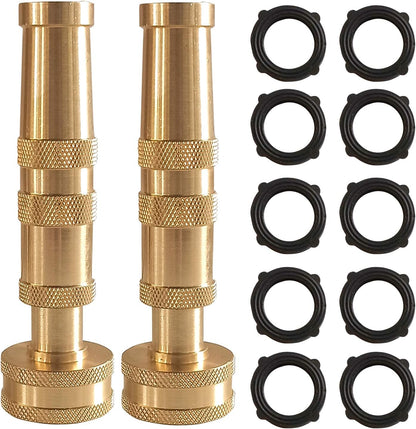 4" Twist Hose Nozzle + 2 Way Hose Splitter with Hose Extension