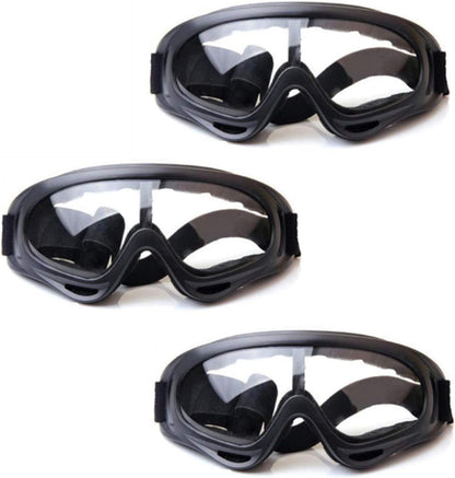 Children’s Safety Glasses－3 Pack of Kids Outdoor Game Protective Goggles Safety Goggles Eyewear for Nerf N-Strike Elite Gun Toy Gun Game Eye Protection & Laboratory Work Safety Glasses