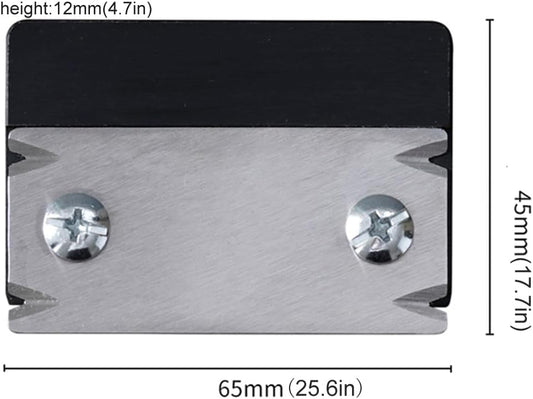 Woodworking Edge Trimmer, Hand Planer Edge Bander for Burrs,Edge Corner Planer,Wood Chamfering Fillet Scraper,Edge Banding Cutter for PVC ABS Melamine Veneer,Deburring Tool,MG-022BK