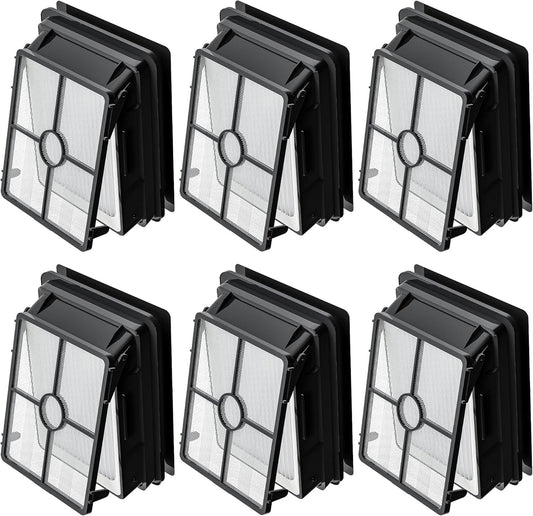 6 Pack 1866 ilters Compatible with Bissell Crosswave 3888A 1785 2210 2211 2304 2306 2551 2554 2590 2593 2596 CrossWave Cordless Max All in One Wet-Dry Vacuum Cleaner, Compare to Part # 1608684