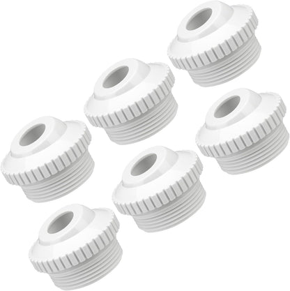 Pool Jet Nozzles 3/4" SP1419D low Inlet itting Opening Water Directional Pool Return ittings, 6 Pack