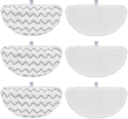 6 Pack 1940 or Bissell Steam Mop Pads or Bissell Powerresh Steam Mop 1806 1544 1440 2075A 2685A 1940W 19404 Series, Model 19402 19408 1940a 1940 1940q 1940t B0006 B0017, Part #5938#203-2633