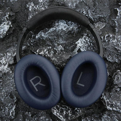 Pair of Replacement Ear Pads for Bose QC45 Headphone Ear Cushions Navy
