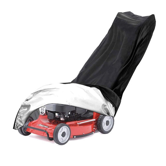 210D Lawn Mower Cover Waterproof Outdoor Push Mower Protector