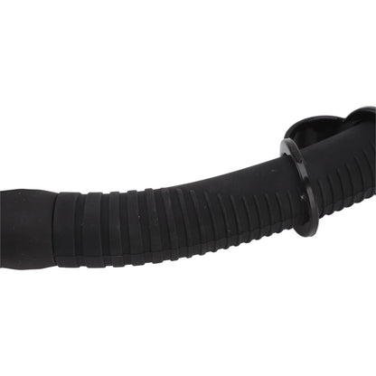 Diving Breathing Tube Foldable Soft Mouthpiece Silicone Freediving Snorkel for Spearfishing Swimming Snorkeling Black