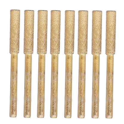 8Pcs Electric Saw Sharpener Easy Installation High Efficiency Metal Polishing Tools for Wood Mold4.8mm