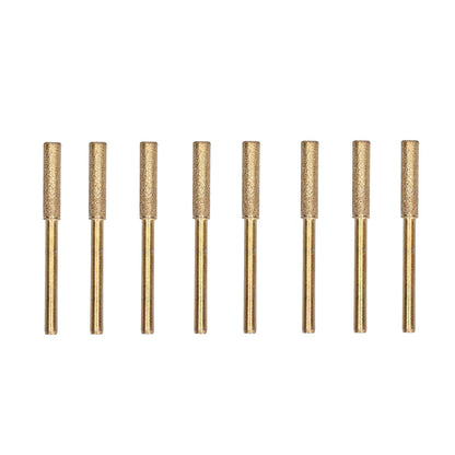8Pcs Electric Saw Sharpener Easy Installation High Efficiency Metal Polishing Tools for Wood Mold4.8mm