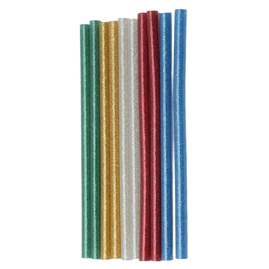 50pcs Full Colour Hot Glue Stick Easy Operation Fast Adhesion Clear Hot Glue Stick 7x140mm