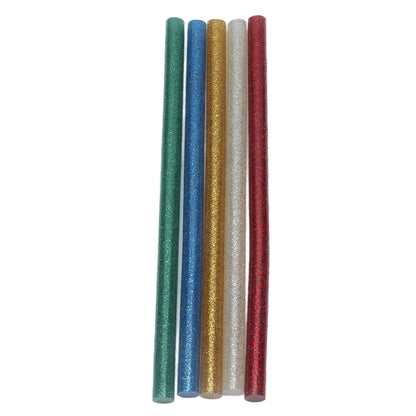 50pcs Full Colour Hot Glue Stick Easy Operation Fast Adhesion Clear Hot Glue Stick 7x140mm
