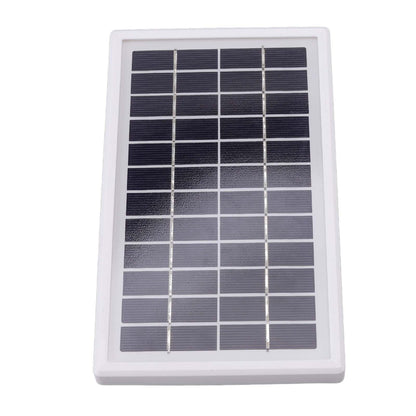 Portable Solar Panel DC 12V 3W High Conversion Efficiency Semi Flexible Solar Cell Panel for Mobile Phone Car