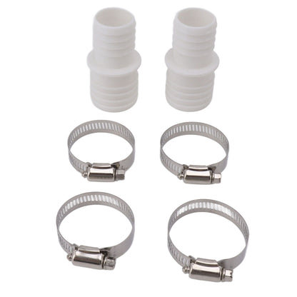 32mm Hose Coupling Pool Hose Adapter with Hose Clamp Hose Adapter Replacement for Pangea Tech