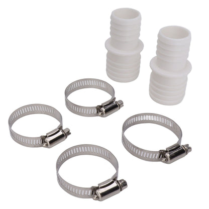 32mm Hose Coupling Pool Hose Adapter with Hose Clamp Hose Adapter Replacement for Pangea Tech