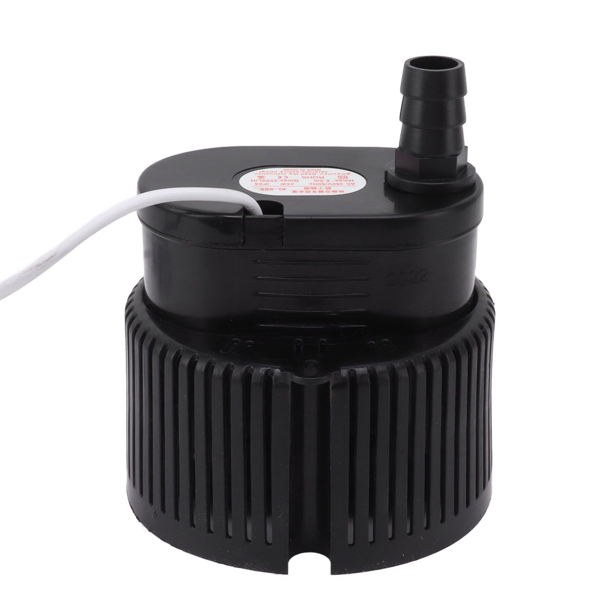 Submersible Pump 45W 380V Low Noise Stable Output Plastic Casing Quiet Water Pump for Garden Aquarium Fountain