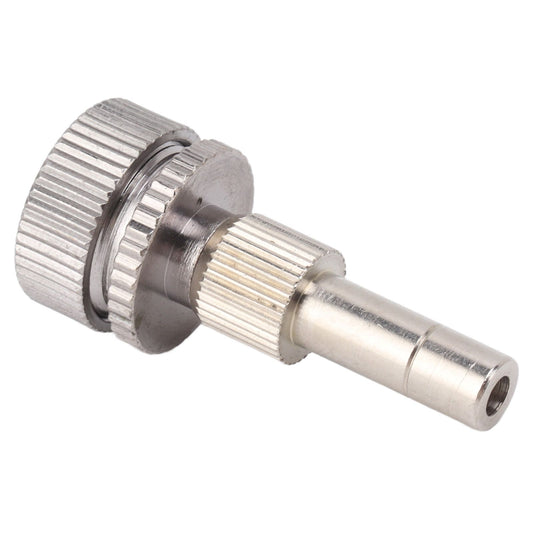Mister Nozzle 6mm Quick Connector Brass Fan Shaped Low Pressure Atomizer Misting Nozzle for Cooling System