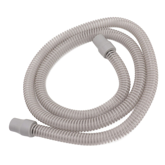 6FT Breathing Machine Tube Universal Flexible Connecting Tube Sealing for Ventilator Accessory Gray