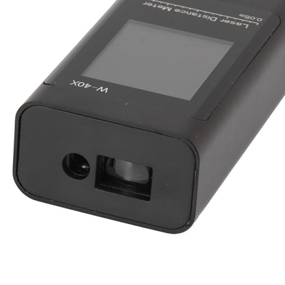 Laser Distance Meter High Accuracy Rechargeable 131ft Handheld Rangefinder with Electronic Level for Area Volume