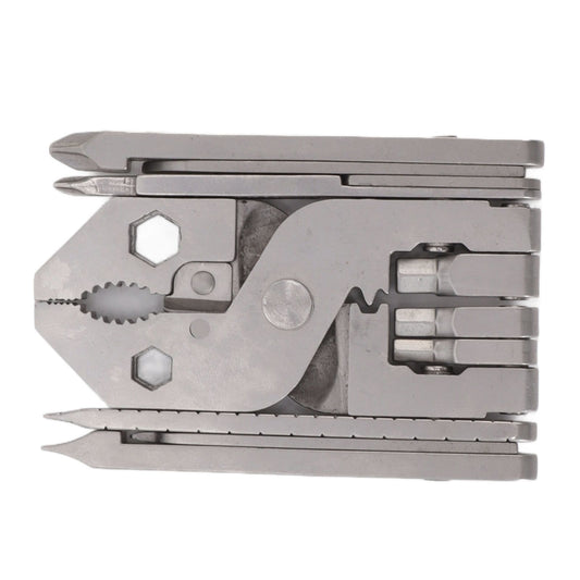 Multitool Pliers Cast Steel Screwdriver Card Needle Wire Stripper Wrench Multi Tool