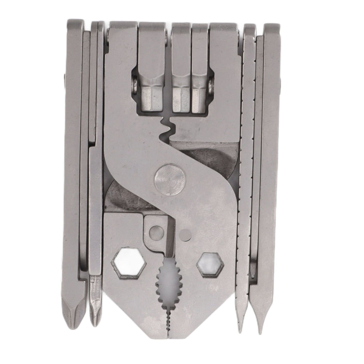 Multitool Pliers Cast Steel Screwdriver Card Needle Wire Stripper Wrench Multi Tool