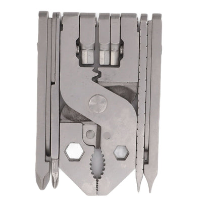 Multitool Pliers Cast Steel Screwdriver Card Needle Wire Stripper Wrench Multi Tool