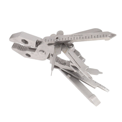 Multitool Pliers Cast Steel Screwdriver Card Needle Wire Stripper Wrench Multi Tool